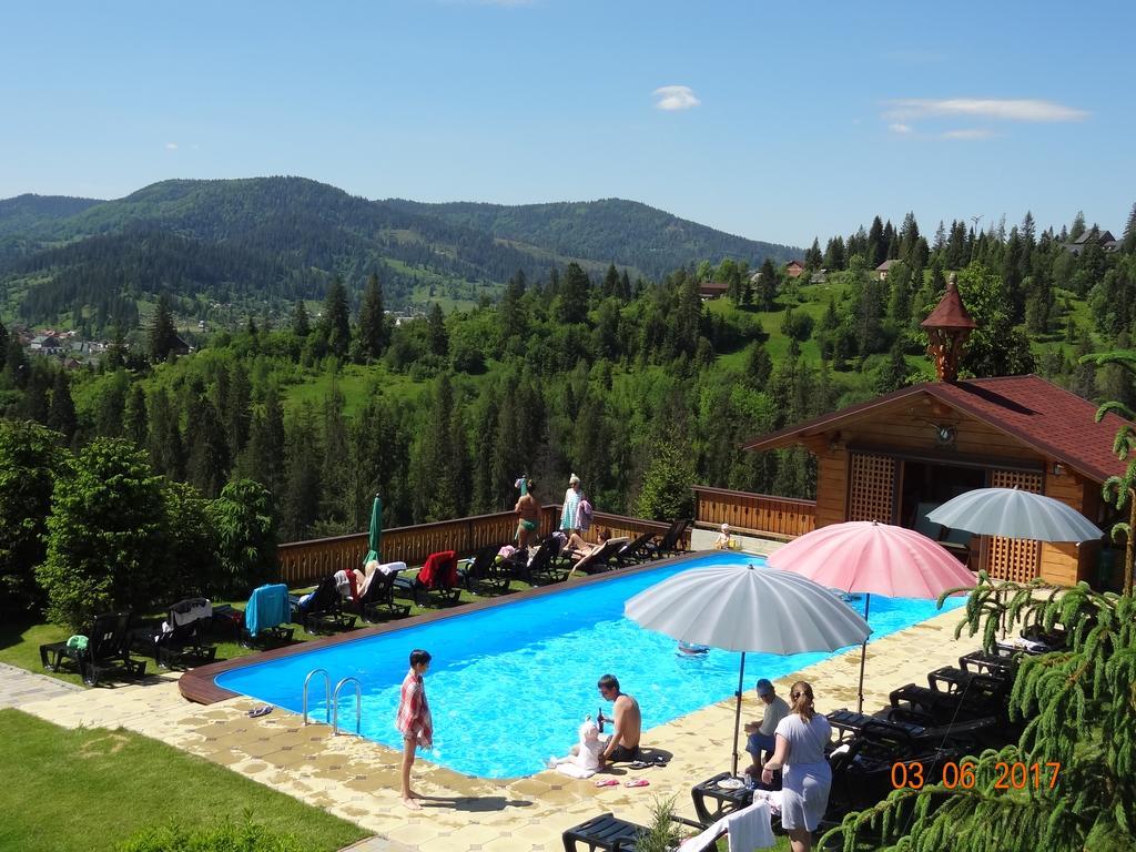 Hotel Alpenhof Pansion à Slavsko Extérieur photo